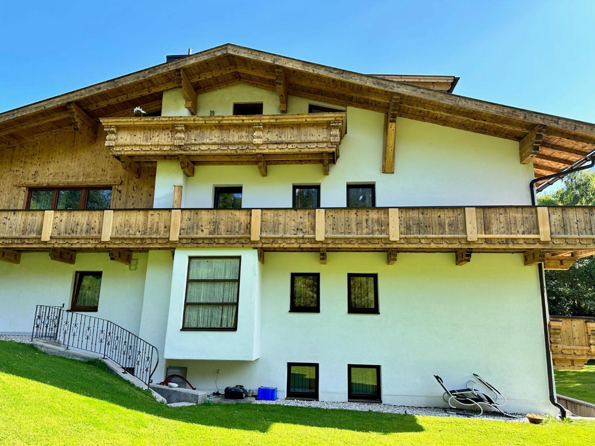 W6 Haus Ganghofer Daire Leutasch Dış mekan fotoğraf